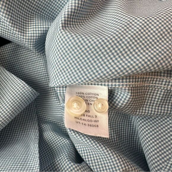 UNTUCKit XXL Blue-White Wrinkle Free Long Sleeve Shirt - Picture 3 of 7